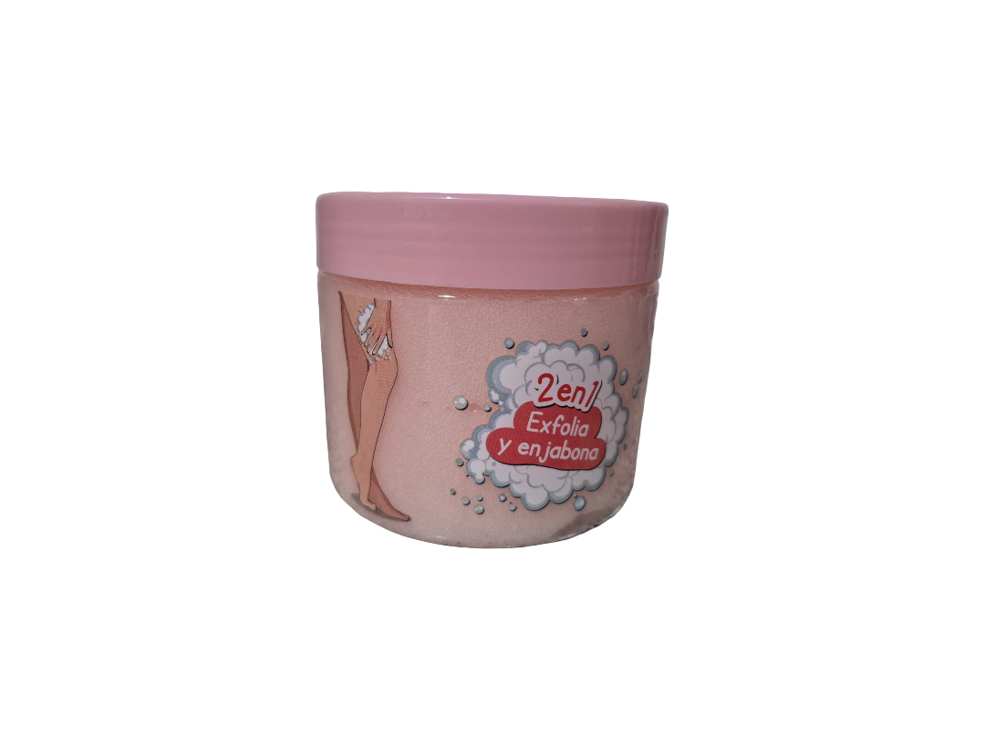 Exfoliante con aroma frutal