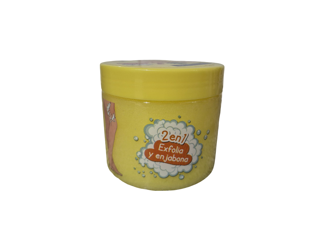 Exfoliante con aroma frutal