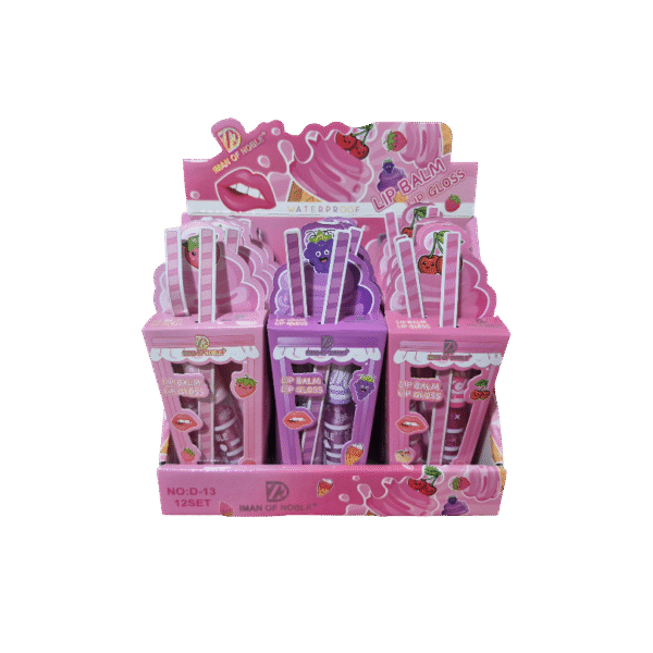 Bálsamo Labial + Brillo Labial 