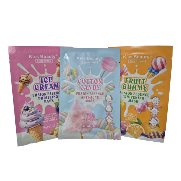 Mascarillas faciales dulces